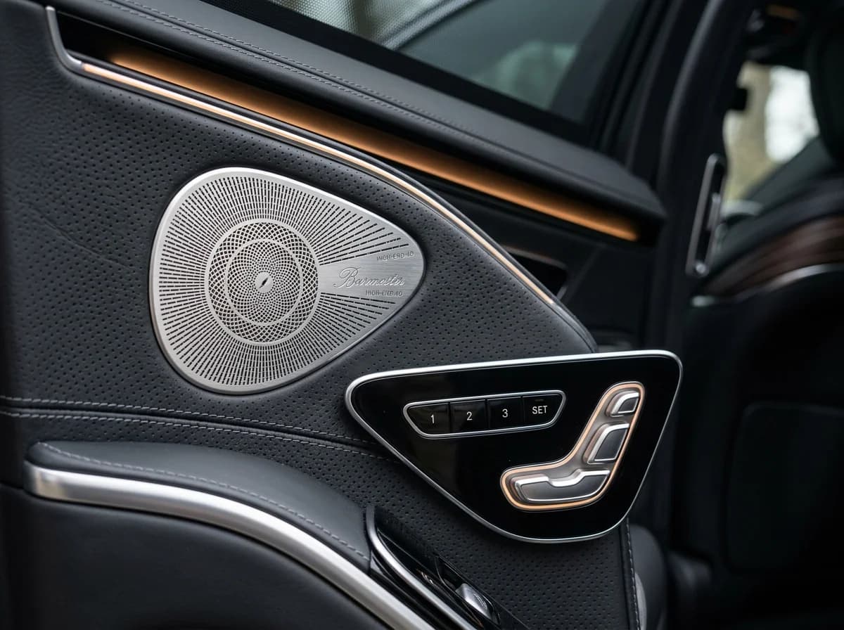 Mercedes-Benz S-Class Luxury Craftsmanship Detail