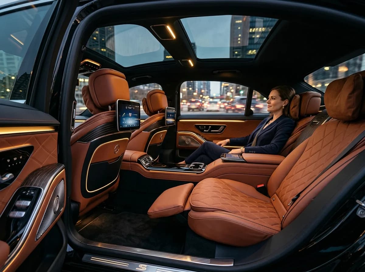 Mercedes-Benz S-Class Interior Cabin Lounge